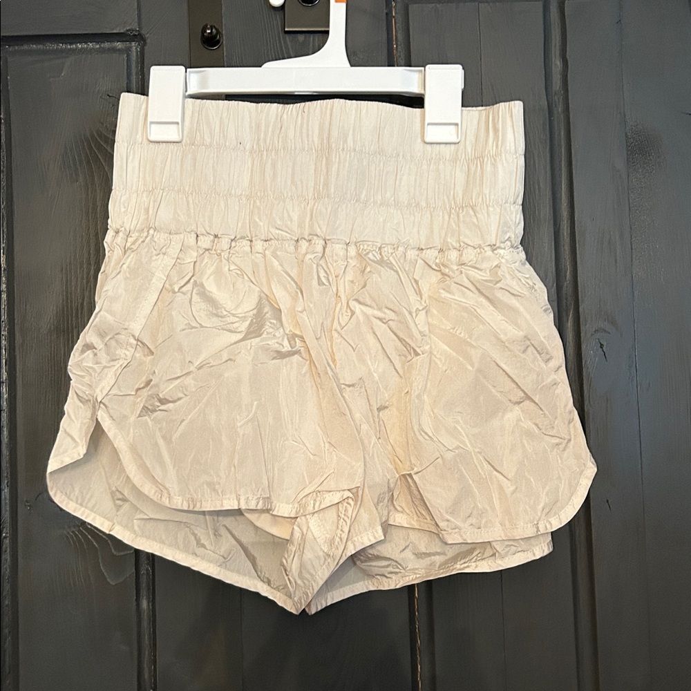 FP movement white athletic shorts